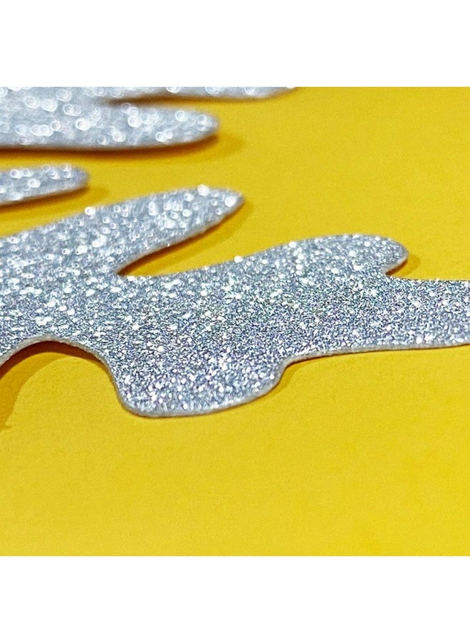 GOER GOER 36 Pcs Snowflake Hanging Swirls for New Year Christmas Winter Party Decorations  - Image 3