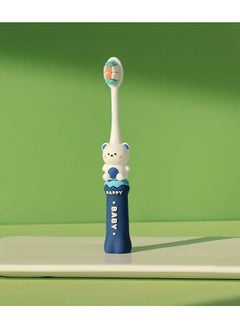 Goolsky Kids Manual Toothbrush with Soft Nylon Bristles for Gentle Oral Care, Unisex Compact-head Design for Children, Non-Scented Toothbrush with Cute Cartoon Characters, Firmness Soft for Baby to School Age Kids - Pack of 1  - Image 1