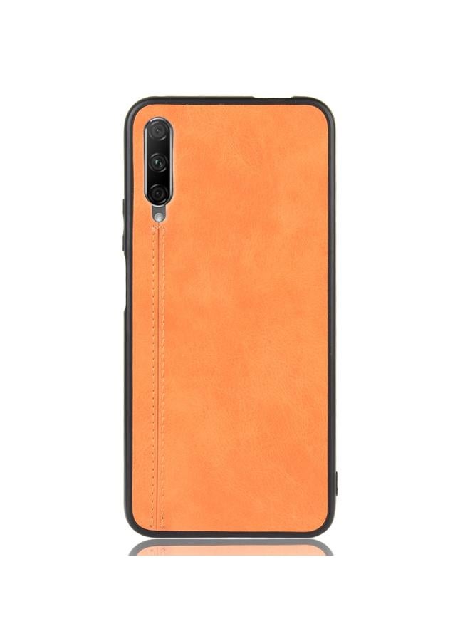 زبون جراب لهاتف Huawei Honor 9X Pro / 9X / Y9S جراب مقاوم للصدمات بنمط جلد البقر المخيط من مادة PC + PU + TPU - Image 2