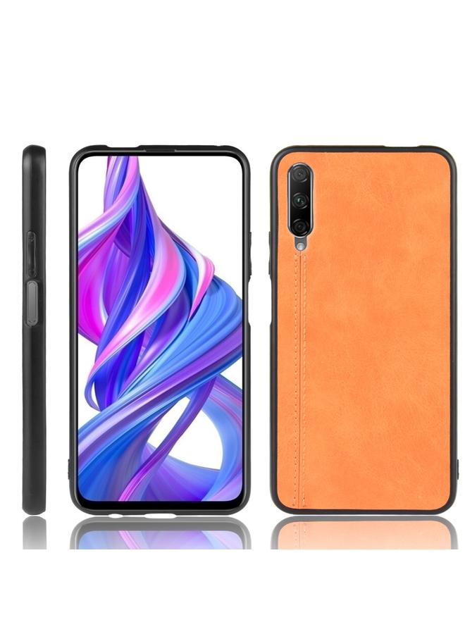 زبون جراب لهاتف Huawei Honor 9X Pro / 9X / Y9S جراب مقاوم للصدمات بنمط جلد البقر المخيط من مادة PC + PU + TPU - Image 1