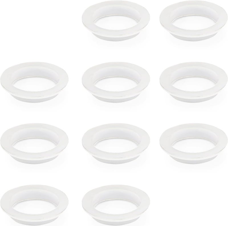 HIGHCRAFT 1-1/2" Poly Tailpiece Washer, 10 Pack - Image 1