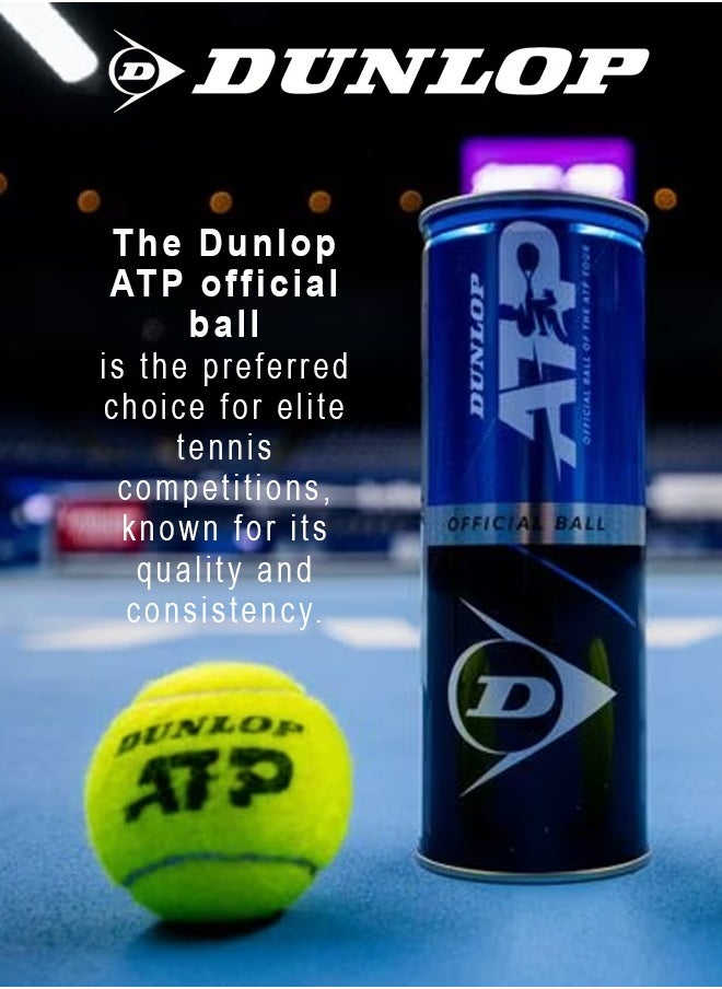 DUNLOP - Atp Official Tennis Balls - Image 1
