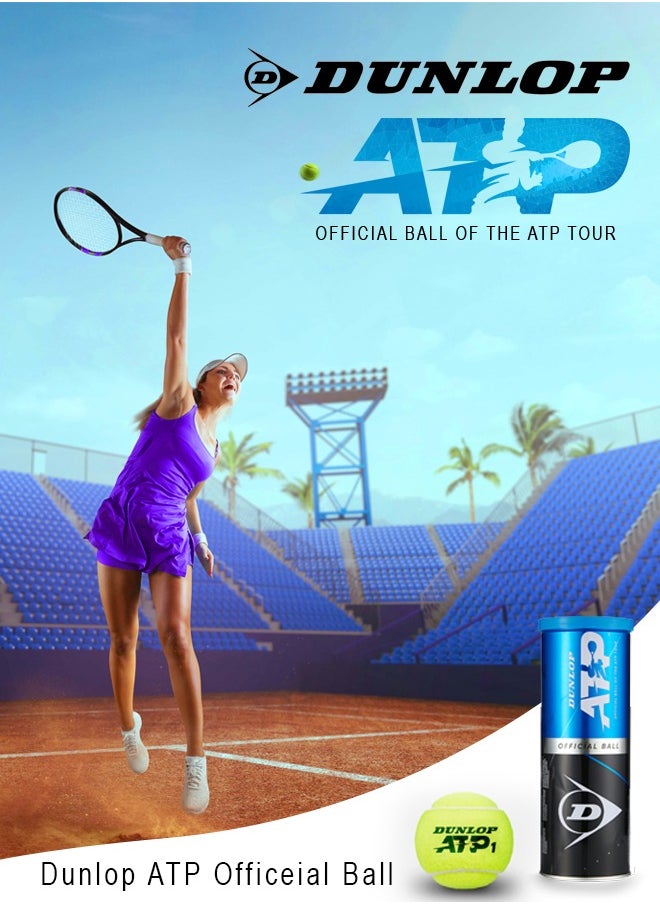 DUNLOP - Atp Official Tennis Balls - Image 1