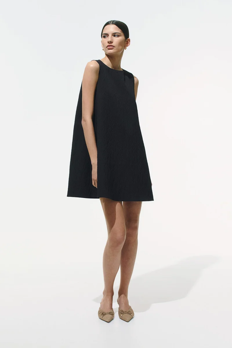 H&M Jacquard-weave shift dress