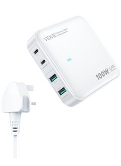 Vidvie 100W GaN Desktop Charger - White  - Image 1