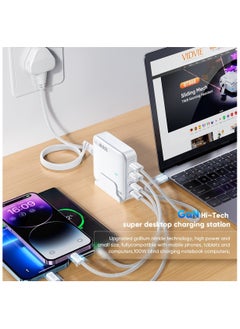 Vidvie 100W GaN Desktop Charger - White  - Image 2