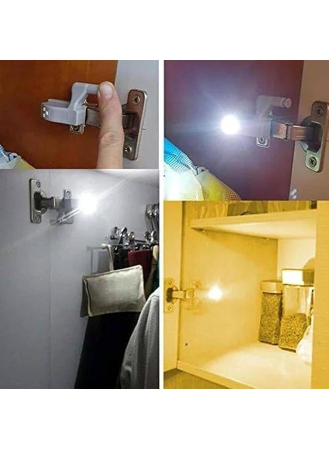 2-Piece Battery-Free Closet Hinge LED Light – Easy-to-Install Motion-Activated Cabinet Light for Wardrobes, Kitchen Cupboards & Drawers – No Wiring or Tools Needed - Image 3