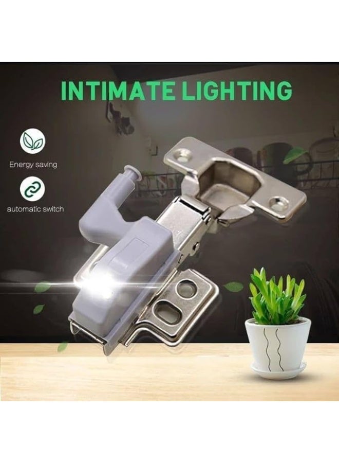 2-Piece Battery-Free Closet Hinge LED Light – Easy-to-Install Motion-Activated Cabinet Light for Wardrobes, Kitchen Cupboards & Drawers – No Wiring or Tools Needed - Image 4