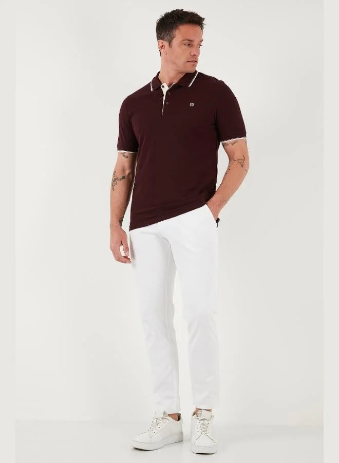 Buratti  Buratti 100% Cotton Buttoned Regular Fit Polo Collar T Shirt Men's POLO COLLAR T SHIRT 5902118 for Men | Best Price UAE