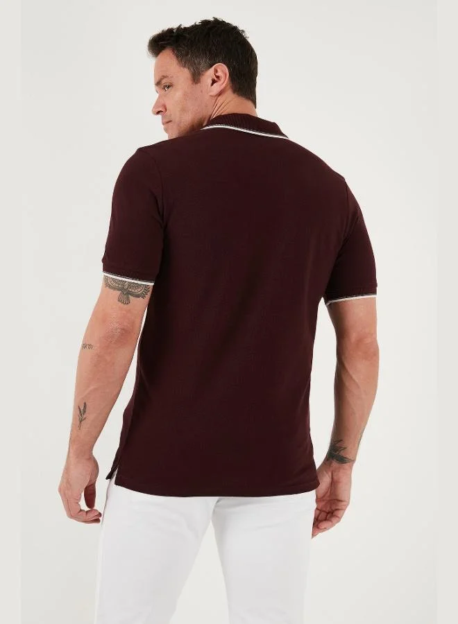 Buratti  Buratti 100% Cotton Buttoned Regular Fit Polo Collar T Shirt Men's POLO COLLAR T SHIRT 5902118 for Men | Best Price UAE
