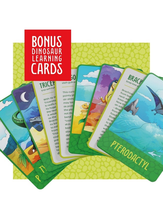 Dan&Darci Glow In The Dark 100 Piece Dinosaur Puzzle For Kids Dinosaurs Jigsaw Puzzles Toys For Boys & Girls Ages 6 8 Christmas Birthday Gifts For Age 6 7 8 Year Old Toddler Boy Girl Gift Dino Toys - Image 5