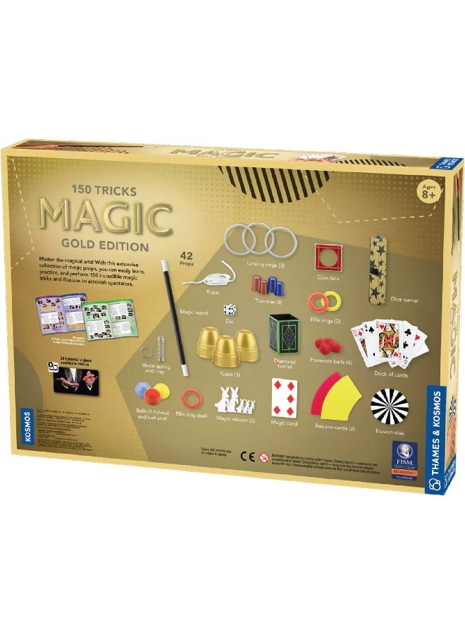 Thames & Kosmos Magic: Gold Edition | Playset with 150 Tricks - Image 2