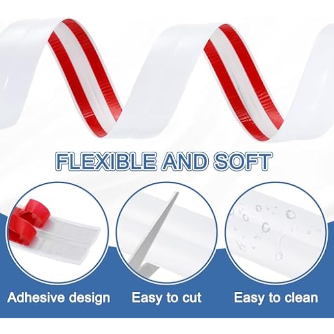 WALL CORNER PROTECTOR TRIM MOLDING, PEEL AND STICK MOLDING TRIM PVC SELF ADHESIVE WALL CORNER GUARDS EDGE PROTECTOR FOR WALL EDGE CORNER, 0.79INCH X 3.2FT WHITE - Image 3