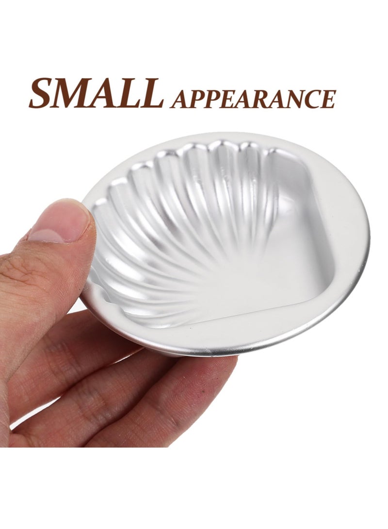 Zikra 5pcs cake mold small tart tins muffin cup small dessert cups metal baking molds egg tart tray tart dish jelly pudding cup egg tart molds aluminum alloy small cake chocolate - Image 4