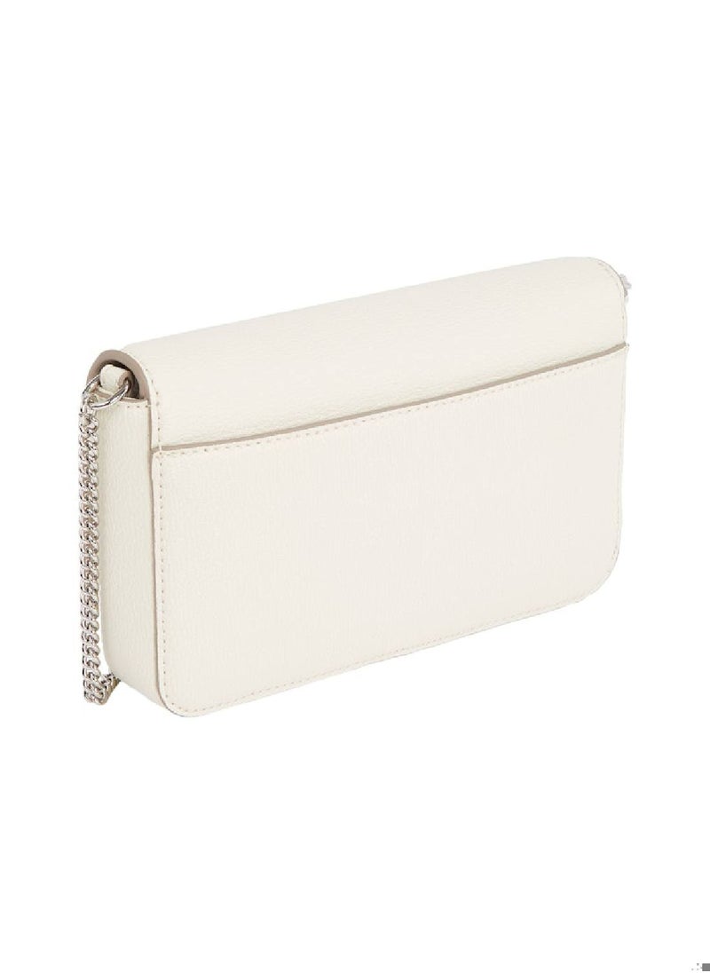 Calvin Klein Jeans Women's Crossbody Wallet Bag - Polyester blend, Silver  - Image 2