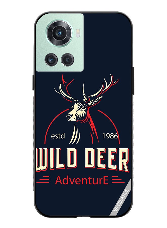 VR CREATIVE Protective Case Cover For OnePlus 10R Wild Deer Design Multicolour - Image 1