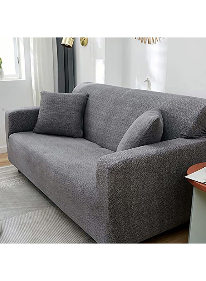 HOOBUY Printed Sofa Throw Cover Stretch Couch Covers Patterned Loveseat Slipcovers for 2 Seater Cushion Couch Love Seat Set JYSH (2 Seater/Loveseat) - Image 3