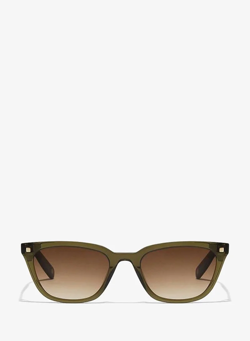 30Sundays 30Sundays THALIA,Women Sunglasses, Cat Eye Sunglasses, UV Protection: UV400 (Green,Brown)
