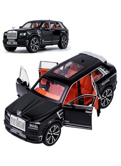 1:32 Scale Simulation Alloy Track Sports Miniature Model Diecast Metal Pull Back Action Car Toy with Light Sound and 6 Openable Doors
