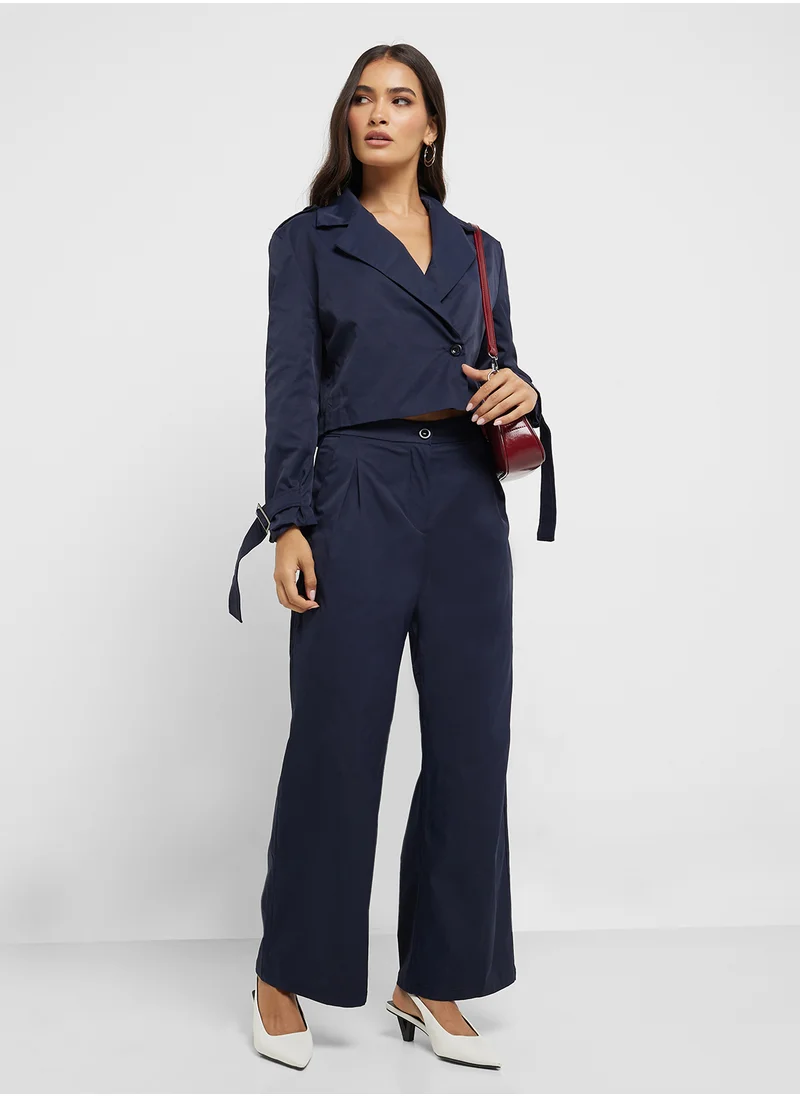 ايلا Cropped Jacket & Pant Set