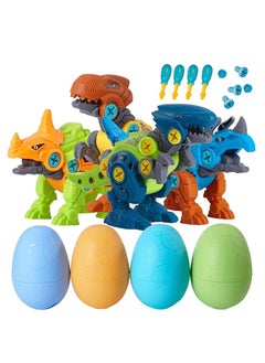 Y&D Dino Eggs Basket Stuffers STEM Games Engineering Building Play Kits for Kids Toddlers Girls Age 3-5 Years Old  - Image 1