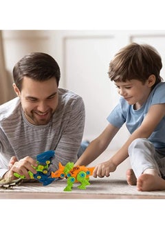 Y&D Dino Eggs Basket Stuffers STEM Games Engineering Building Play Kits for Kids Toddlers Girls Age 3-5 Years Old  - Image 4