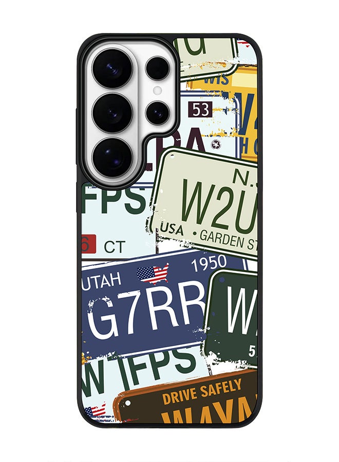 For Samsung Galaxy S26 Ultra Case, [Compatible with MagSafe] Slim Magnetic cover Phone Case - Number Plates