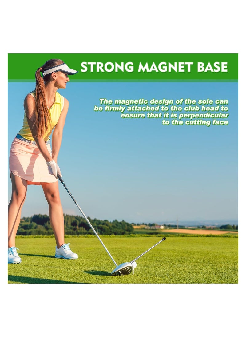 SYOSI - Magnetic Club Alignment Stick, 2 Pcs 10.24 Inch or 6.3 Inch Golf Training Equipment, Golf Swing Training Aid, for Visualize Direction Indicator Tool Accessories Gifts, for Golf Enthusiasts - Image 1
