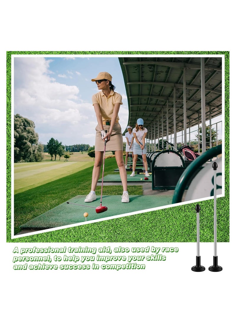 SYOSI - Magnetic Club Alignment Stick, 2 Pcs 10.24 Inch or 6.3 Inch Golf Training Equipment, Golf Swing Training Aid, for Visualize Direction Indicator Tool Accessories Gifts, for Golf Enthusiasts - Image 1