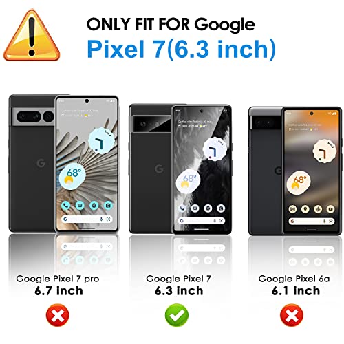 LYWHL [2+2 Pack] for Google Pixel 7 Privacy Screen Protector with Camera Lens Protector, Tempered Glass Anti-Spy Anti-Scratch 9H Hardness Film for Pixel 7 6.3” [Don’t Support Fingerprint Unlock] - Image 2