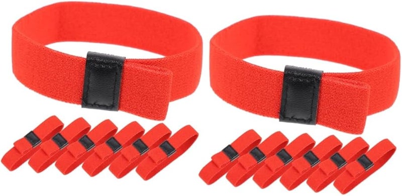 Didiseaon 12 Pack Colorful Elastic Lunch Box Straps Reusable Fixing Bands for Easy Storage and Transport - Image 1