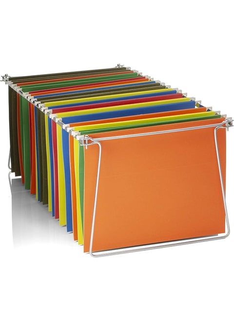 Hanging File Frame 24 27 Letter Size Steel 1 Set 91964