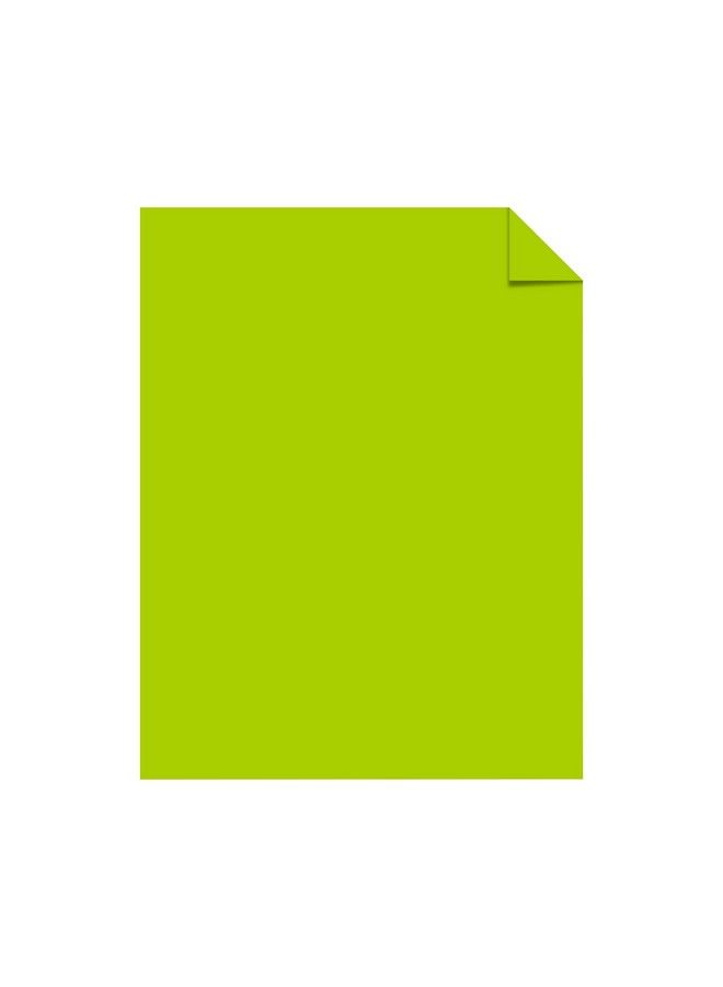Neenah Astrobrights Color Card Stock 8 1 2" X 11" Fsc Certified 65 Lb Terra Green™ Pack Of 250 Sheets - Image 3