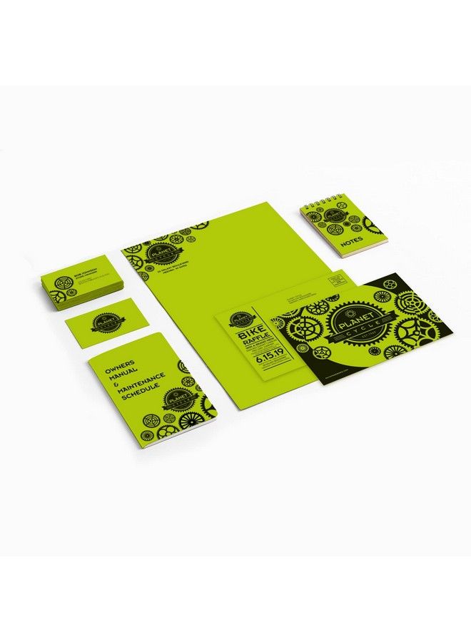 Neenah Astrobrights Color Card Stock 8 1 2" X 11" Fsc Certified 65 Lb Terra Green™ Pack Of 250 Sheets - Image 5