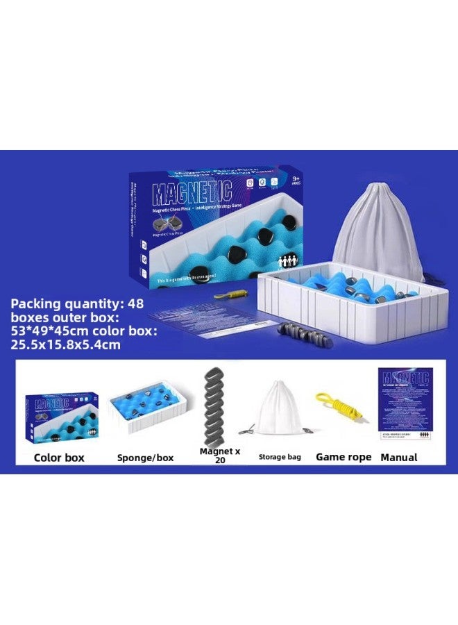 ألعاب أطفال ذات تأثير مغناطيسي، لعبة الشطرنج، تدريب التركيز، ألغاز الشطرنج، التفكير المنطقي المثير للاهتمام