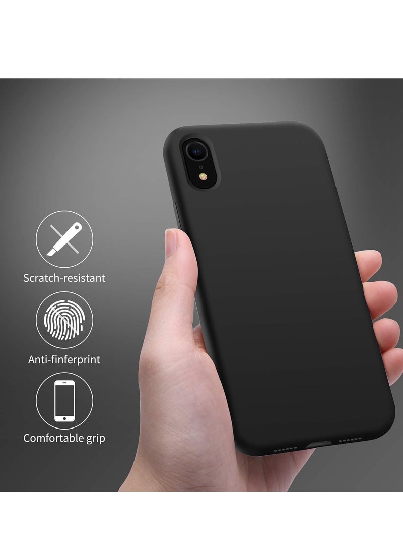 MIGOFAST Liquid Silicone Gel Cover with Full Body Protection Anti-Scratch Shockproof Case Compatible with iPhone XR - Image 4