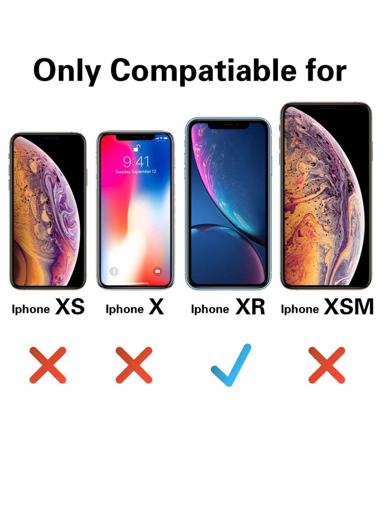 MIGOFAST Liquid Silicone Gel Cover with Full Body Protection Anti-Scratch Shockproof Case Compatible with iPhone XR - Image 2