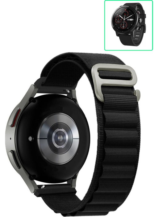 Amazfit Pace 2 Stratos Compatible Band Alpine Loop Loop Sport Strap