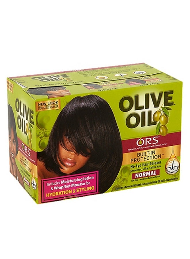 أو آر اس زيت الزيتون المدمج في الحماية من فرد الشعر العادي بدون غسول ، تطبيق واحد كامل - Image 1