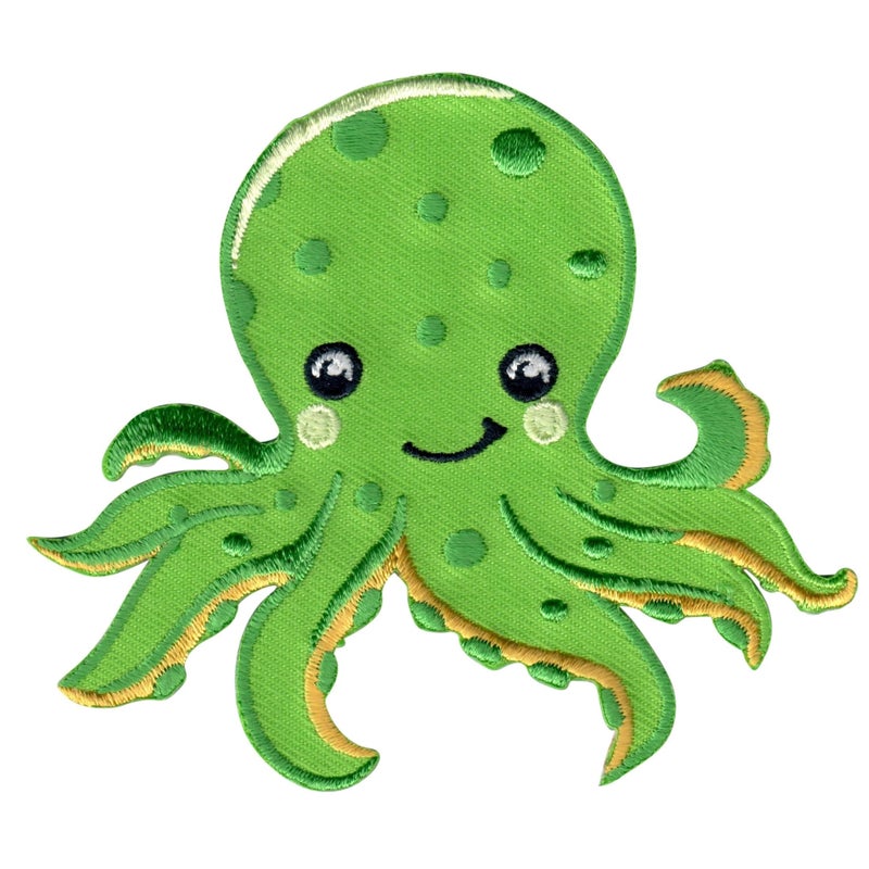 PatchMommy Octopus Patch, Iron On/Sew On - Appliques for Kids Children - Image 5