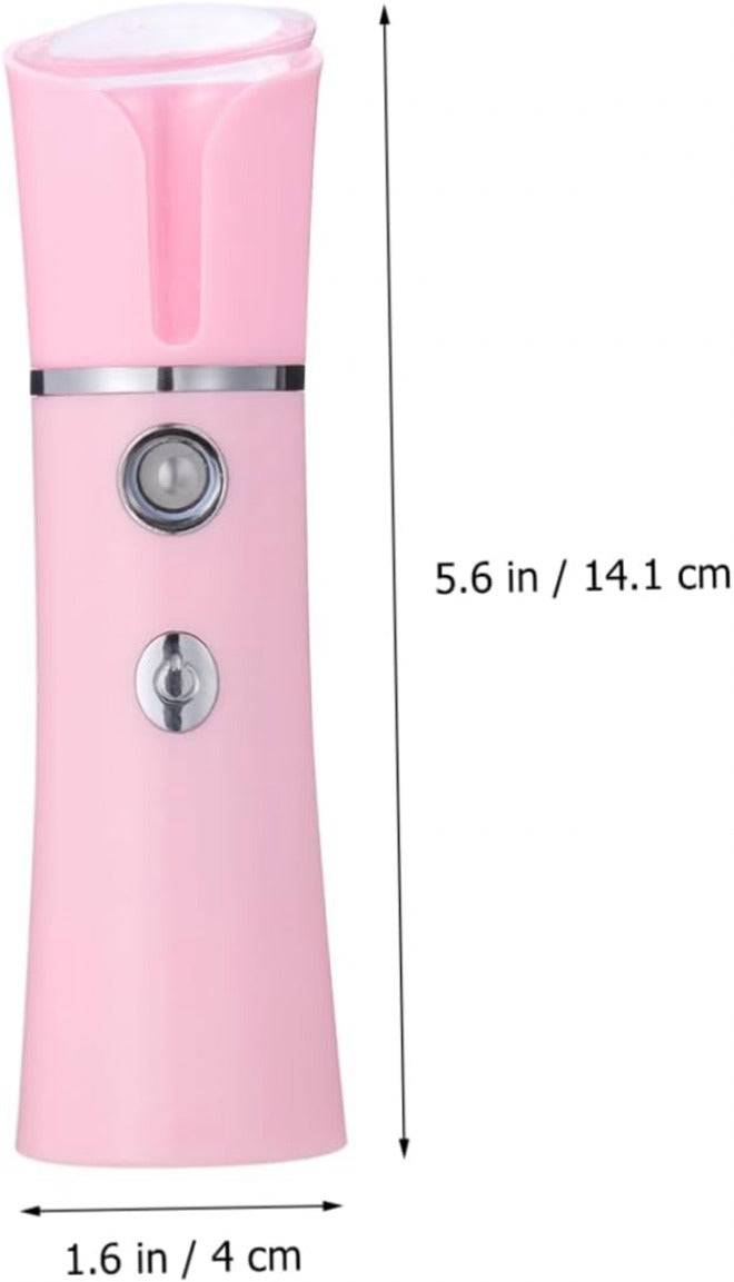 1pc USB Rechargeable Handheld Nano Spray Hydrator Facial Humidifier for Spa-Like Facial Care Water Tank Ultrafine Mist for Soft and Healthy Skin - Image 3