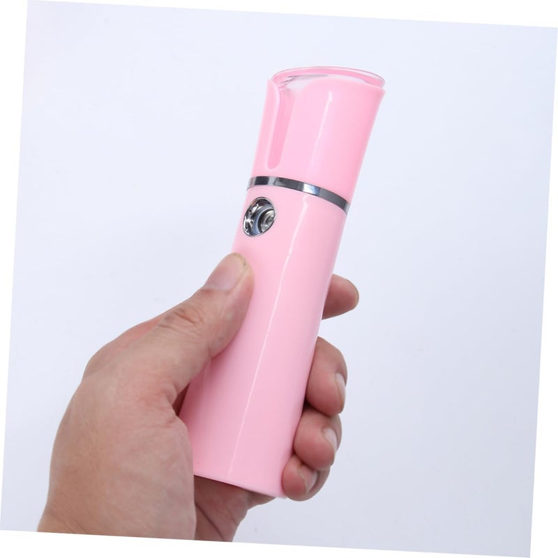 1pc USB Rechargeable Handheld Nano Spray Hydrator Facial Humidifier for Spa-Like Facial Care Water Tank Ultrafine Mist for Soft and Healthy Skin - Image 5