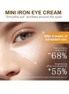 AuQuest Firming Contour Eye Cream Anti Wrinkles Reshape Eye Contour Correct Dark Circles Reduce Eye Puffiness and Anti Aging Eye Cream with 5 Bead Intensive Massage Anti Wrinkle Peptides Cream 15g  - Image 3