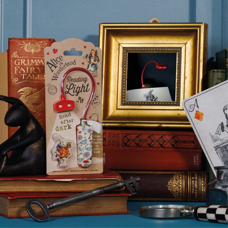 IF Book Lover's Reading Light - Alice, Red - Image 4
