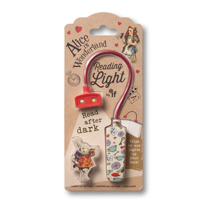 IF Book Lover's Reading Light - Alice, Red - Image 1
