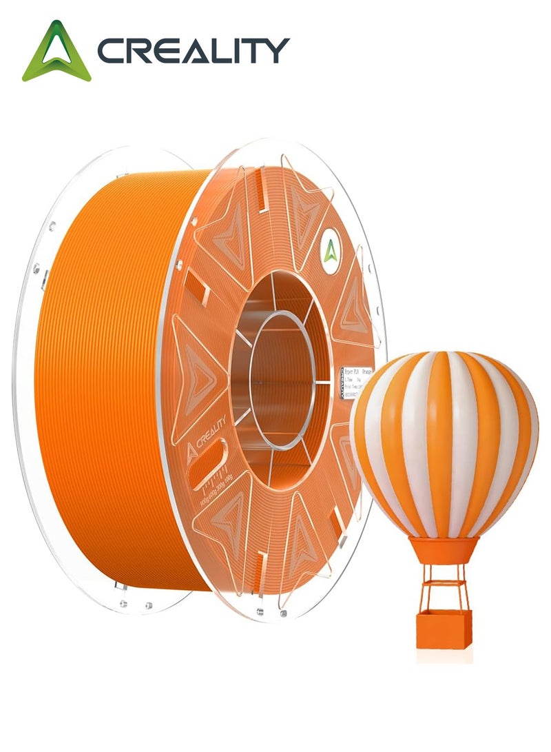كريليتي 3D Hyper PLA RFID 3D Printer Filament 1.75mm 1KG, High-Speed 30–600mm/s, Auto RFID Identification, Hyper PLA Filament Support CFS, Fits for Most 3D Printers (Orange) Hyper PLA RFID-Orange - Image 1