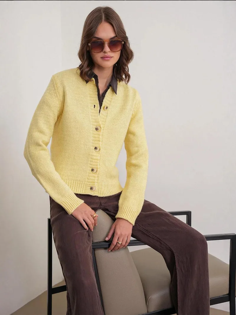 ميكسراي كارديجان ميكسراي محبوك بأزرار