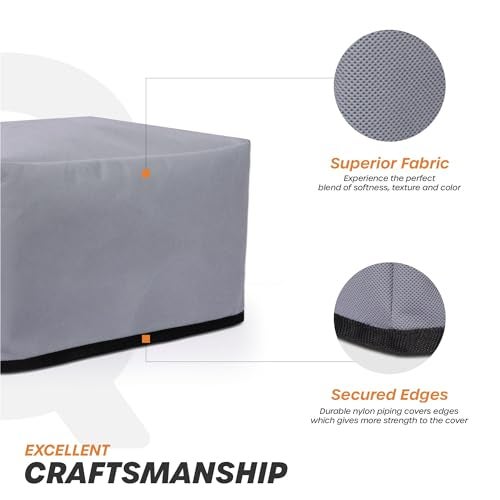 Cranique Dust Proof Water-Resistant Wet Grinder Cover for Table Top 2 Litre Butterfly Smart | Butterfly Rhino | Butterfly Hippo - Grey - Image 3