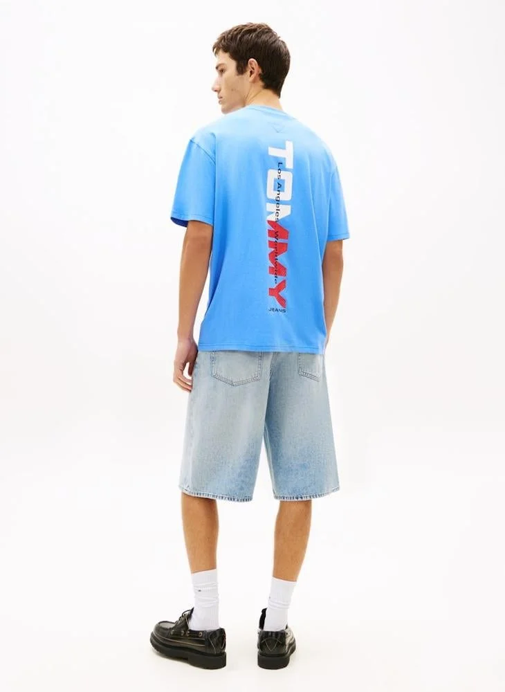 TOMMY JEANS Back Logo Relaxed Jersey T-Shirt