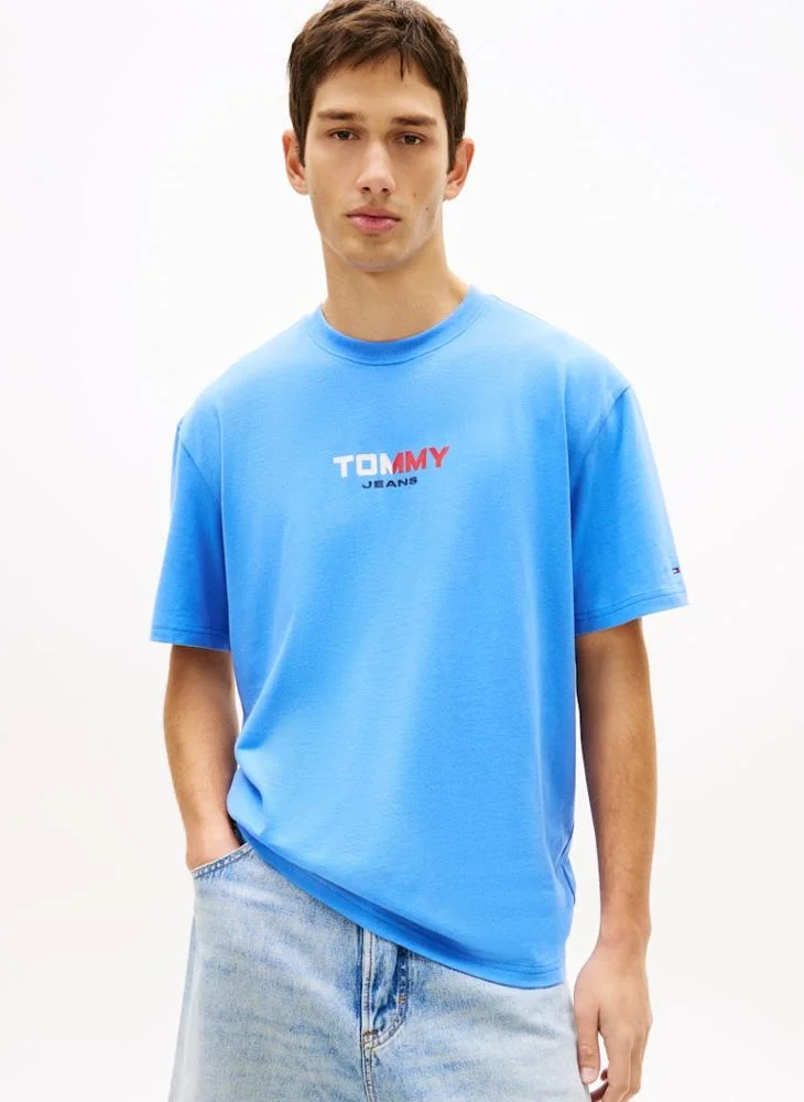 TOMMY JEANS Back Logo Relaxed Jersey T-Shirt